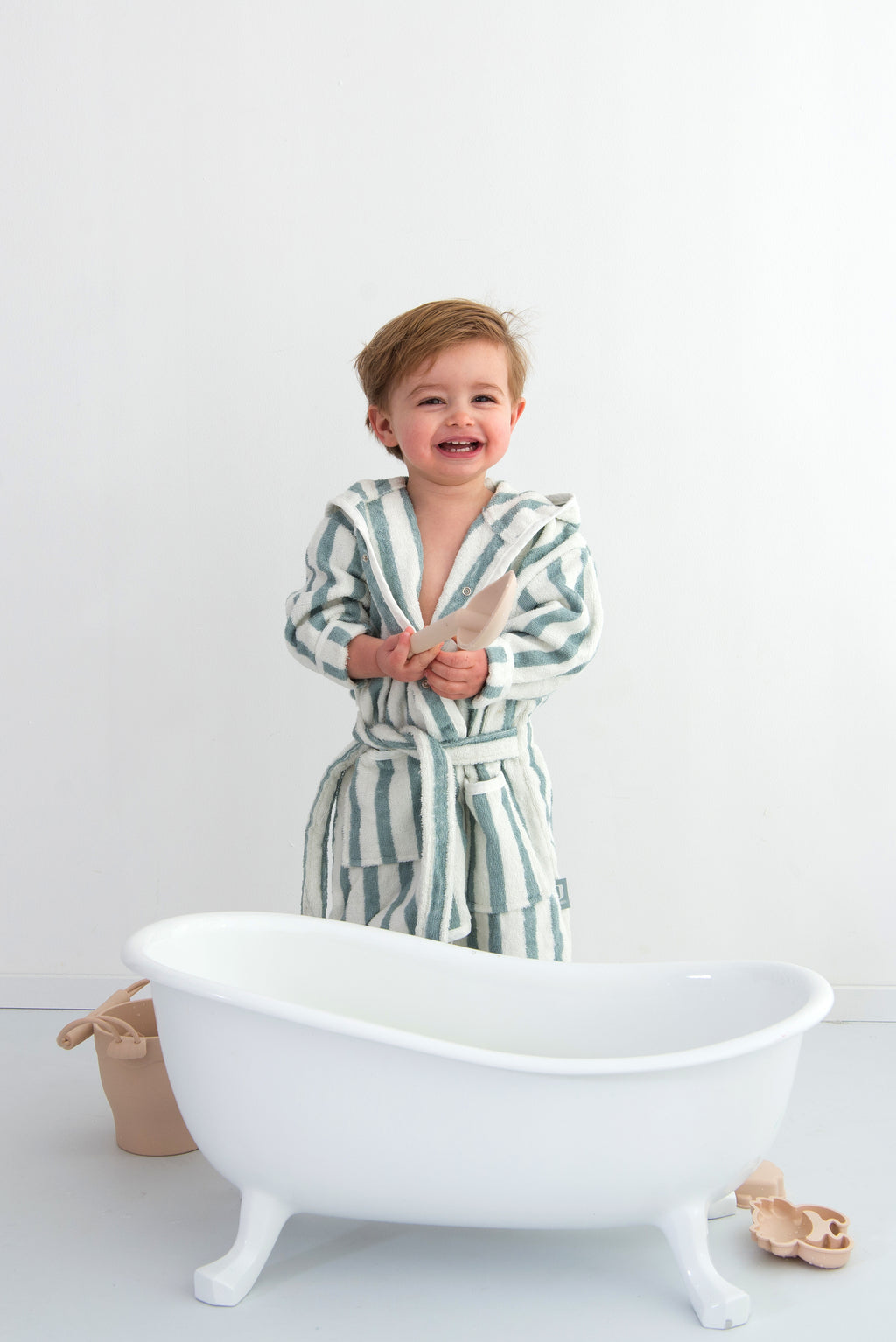 Badjas streepjes Odette